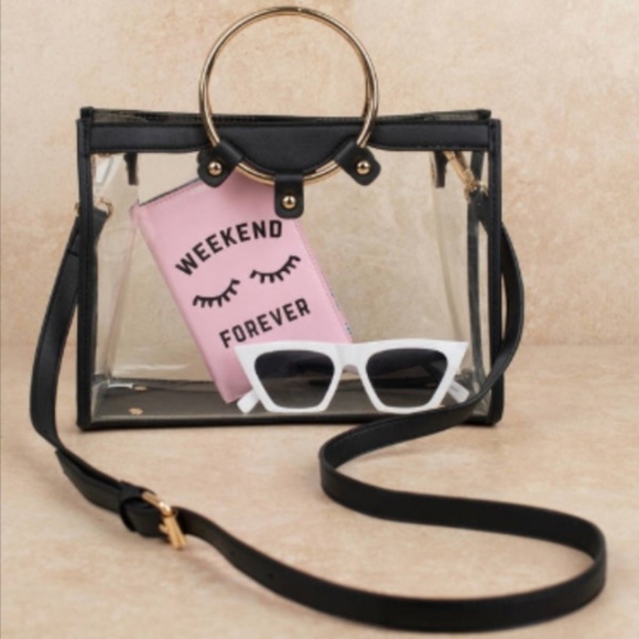 Super Cute Clear Bag! Perfect for festivals! - Picture 2 of 3